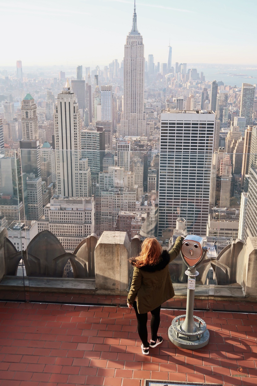 Top of the rock vistas.