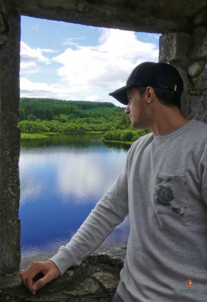 Loch Awe desde el castillo Kilchurn.