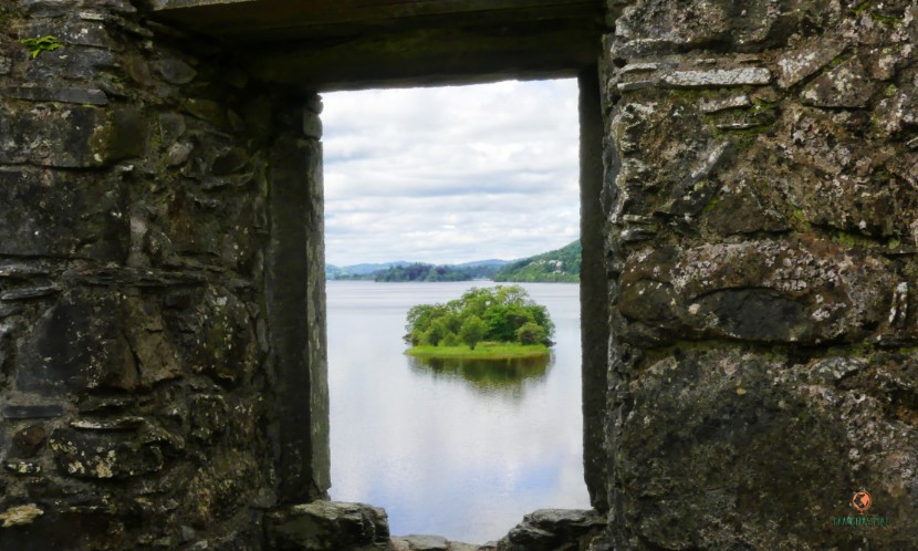 Kilchurn Castle en coche.