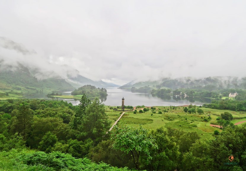Mirador de Glenfinnan. Monumento Glenfinnan.