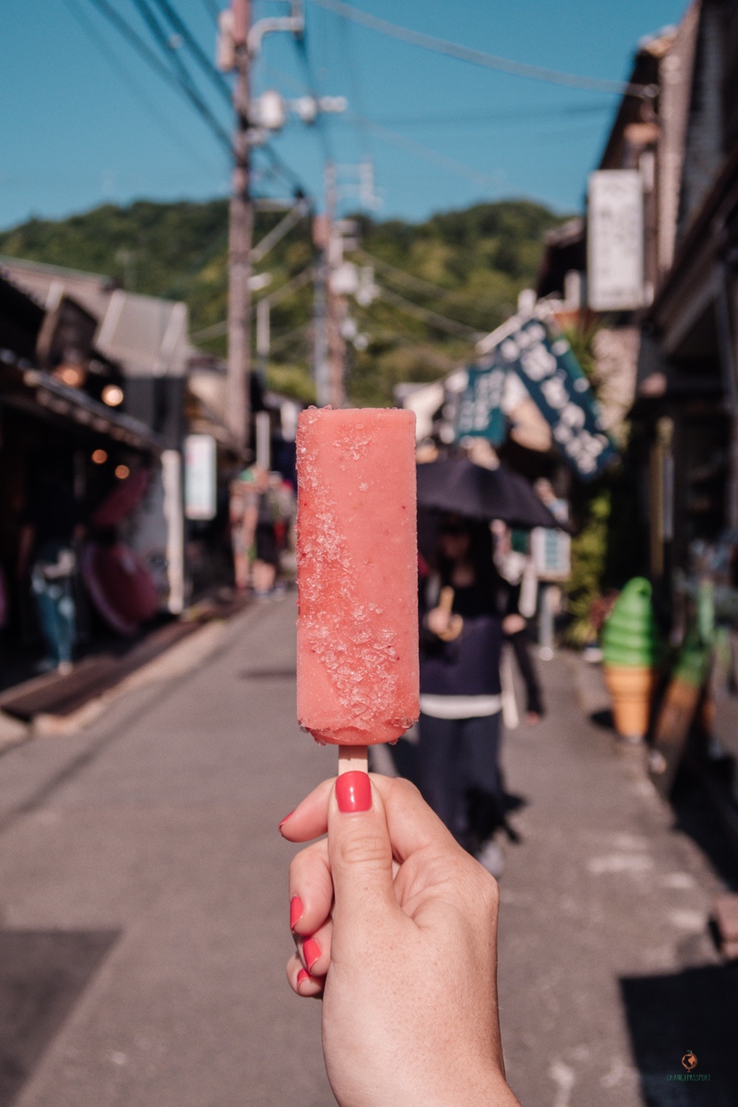 Helados en Japón.