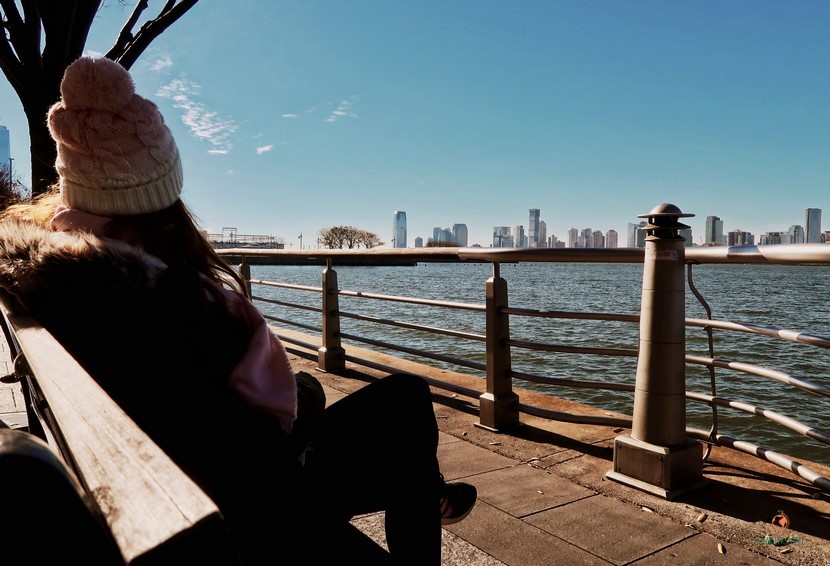 Río Hudson desde Manhattan