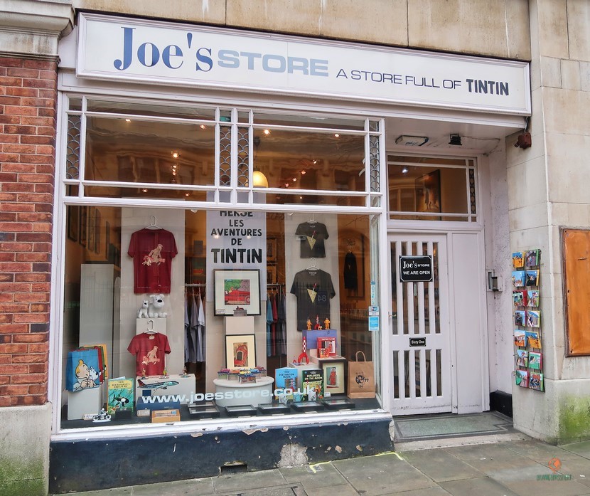 Joe's Store, una de las tiendas que ver en Nottingham.