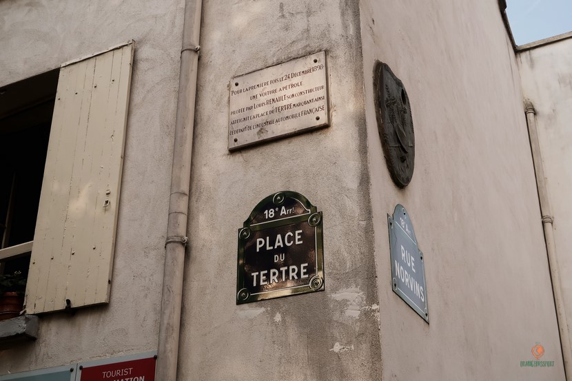 Place du Tertre en París.