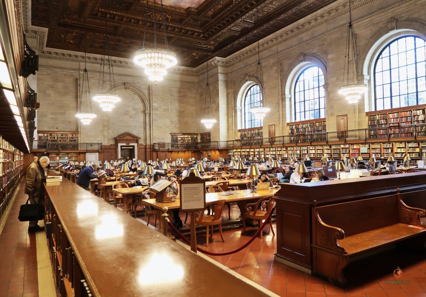 Biblioteca de Nueva York.