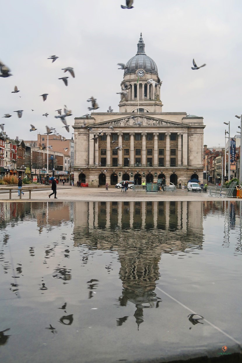Ayuntamiento de Nottingham.