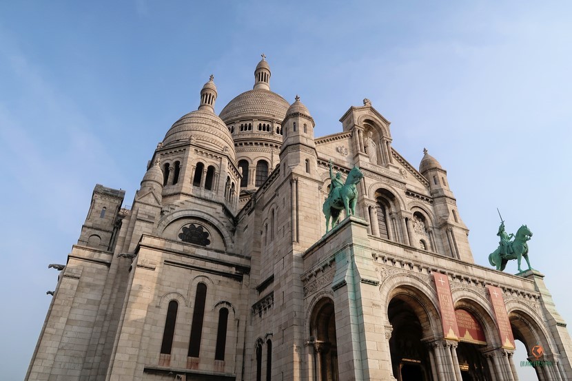 Sacré Coeur en Montmartre.
