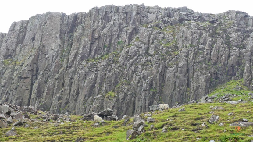 Paisajes de la Isla de Skye. Escocia.