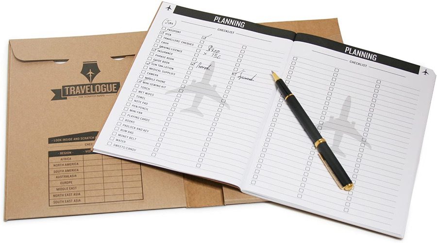 Diarios para registrar viajes