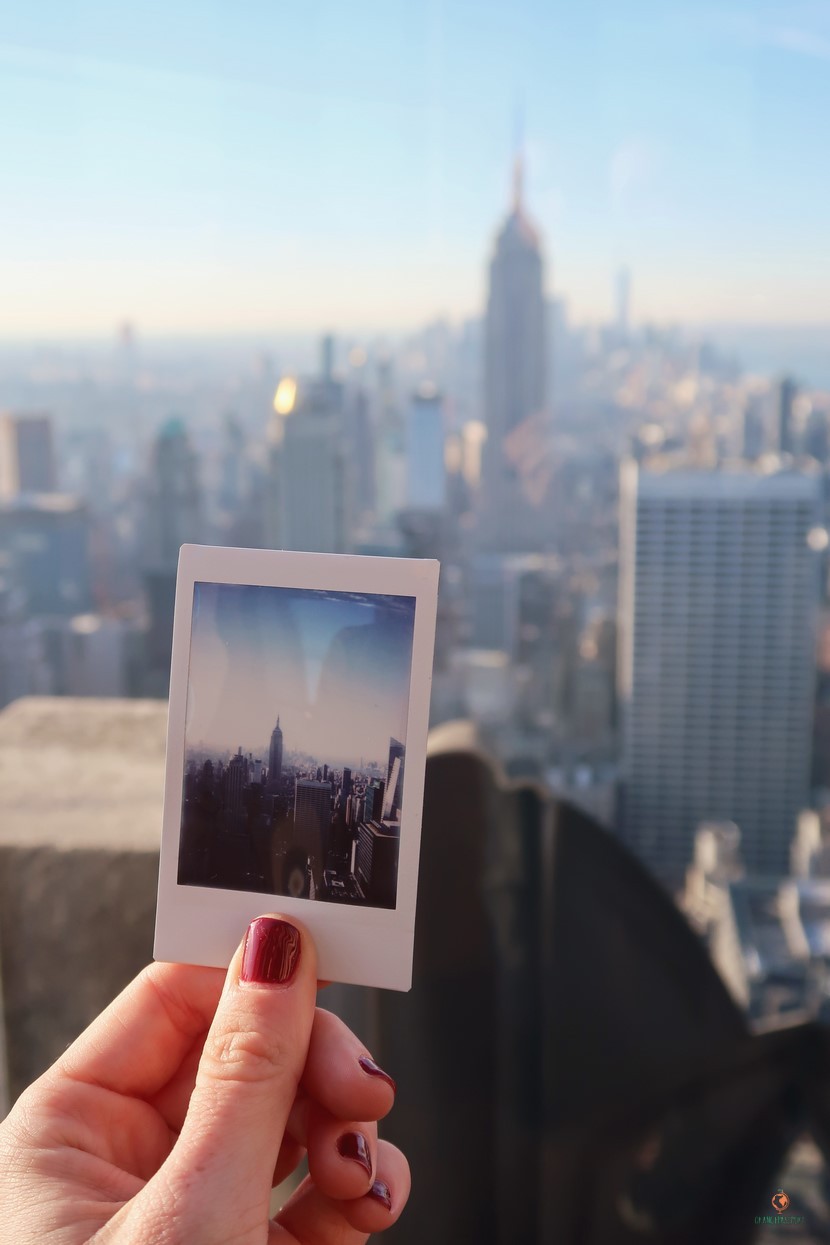 Foto Polaroid Top of the Rock