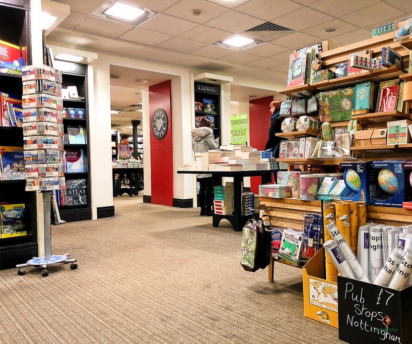 Waterstones de Nottingham.