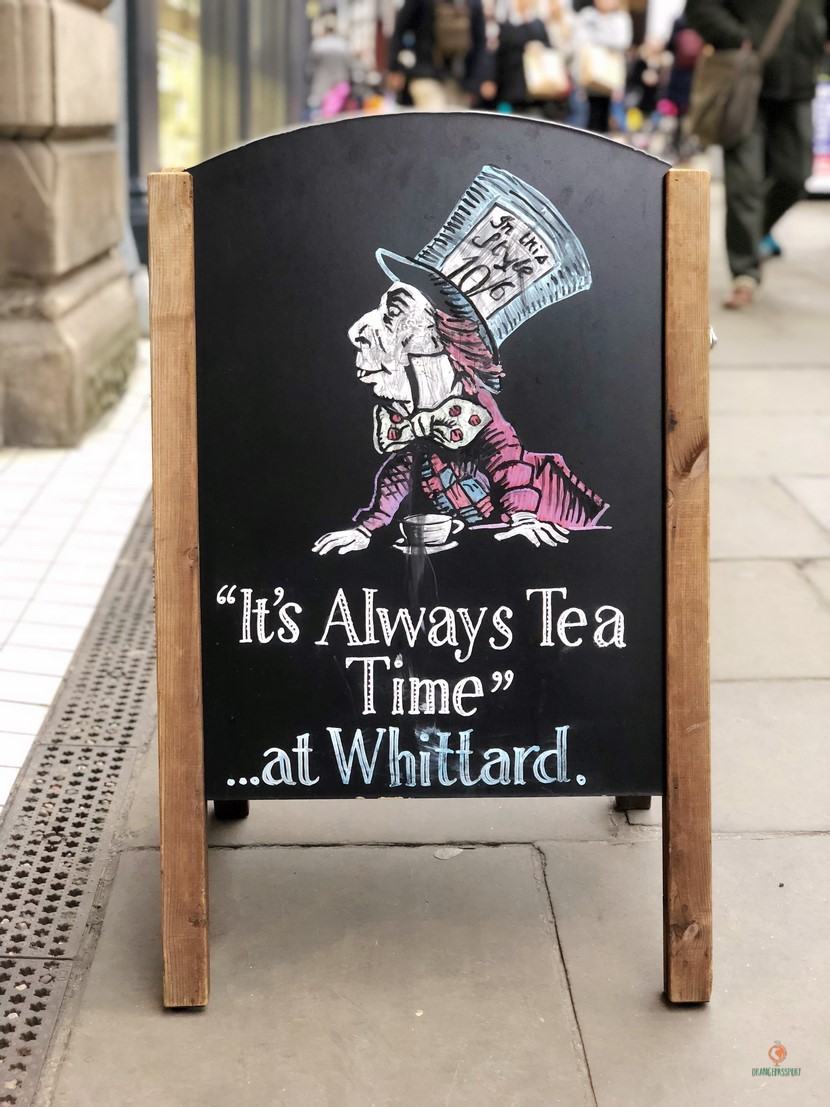 Whittard of Chelsea y Alicia en el País de las Maravillas, Nottingham.