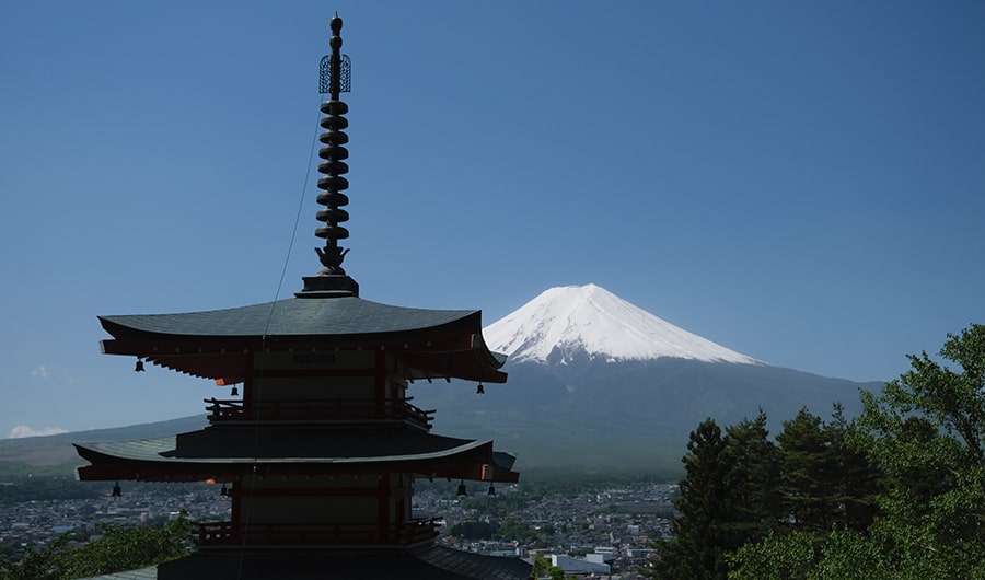 Alrededores del Monte Fuji