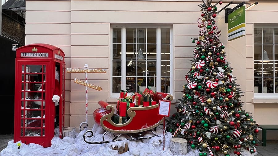 Londres se prepara para la Navidad