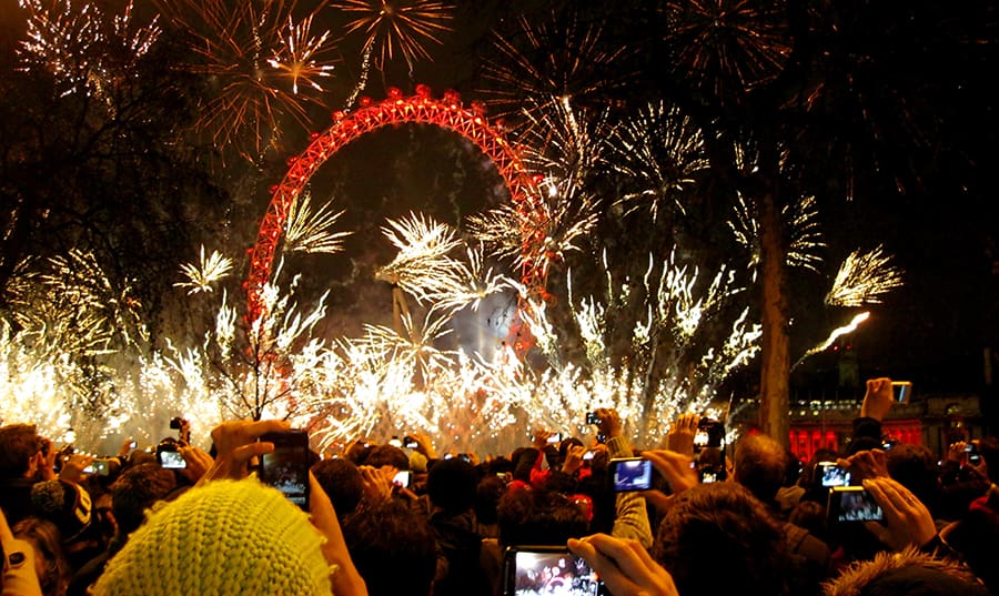Nochevieja y fin de año Londres 2024
