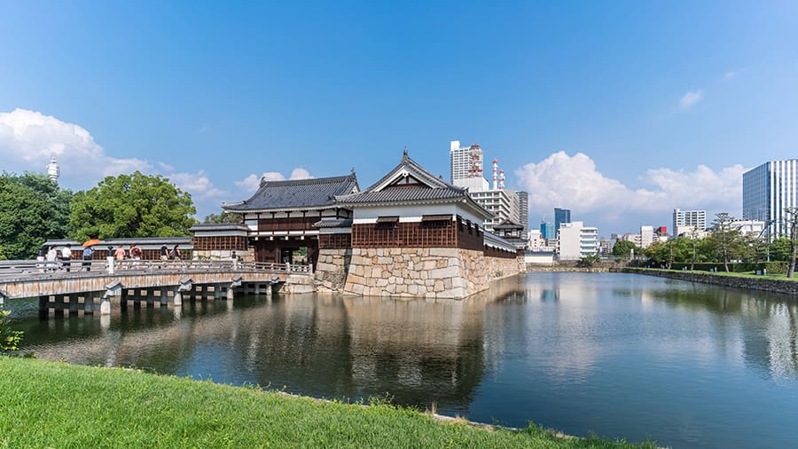 Entrada Castillo Hiroshima