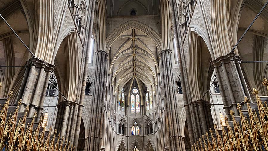 Interior Abadía de Westminster