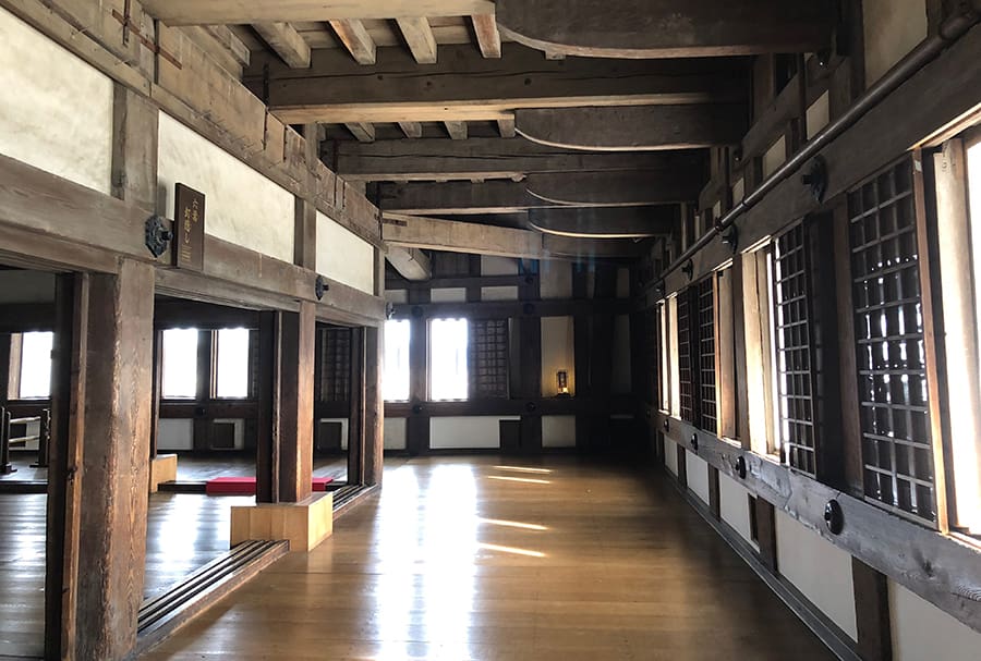 Interior del Castillo Himeji