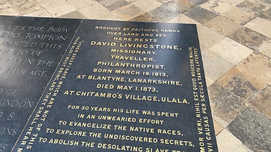 Tumba de David Livingstone