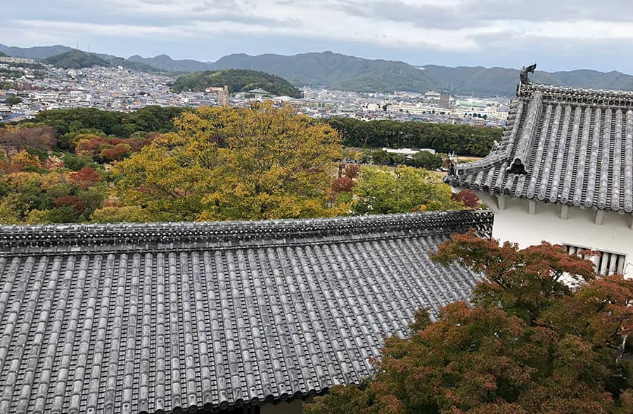 Vistas desde el Castillo Himeji