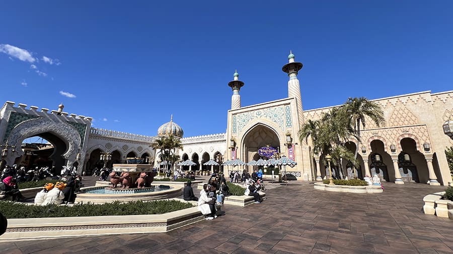 Arabian Coast áreas temáticas DisneySea Tokyo