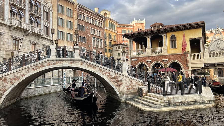 Mediteranean Harbor DisneySea Tokyo áreas temáticas