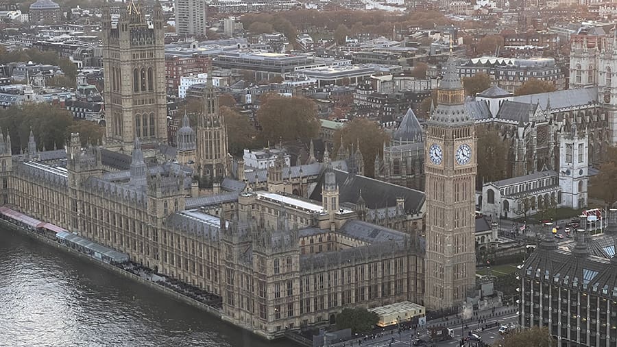 Vistas desde el London Eye
