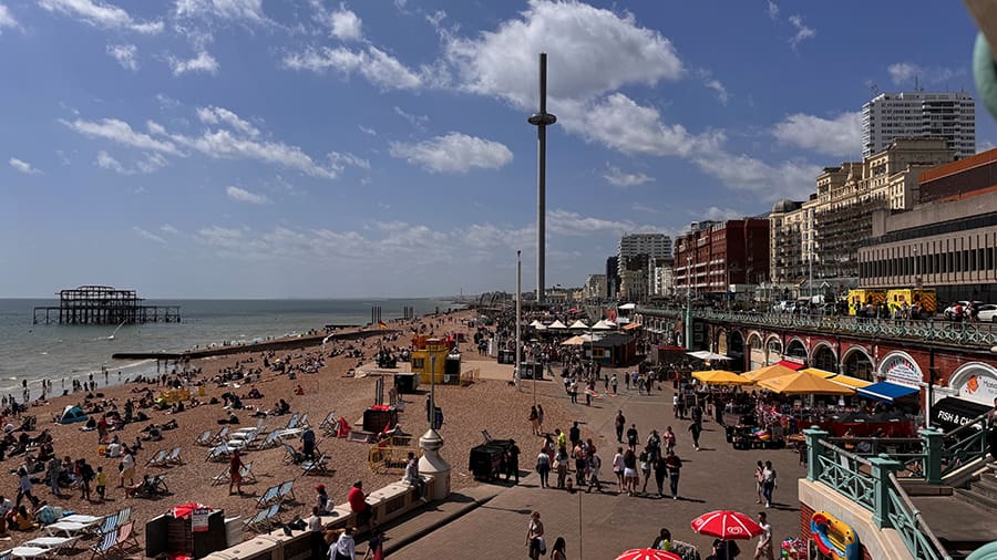 Brighton. Nos vamos a la costa