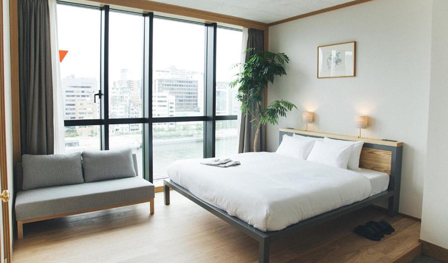 Hoteles gama media alrededores Castillo Osaka