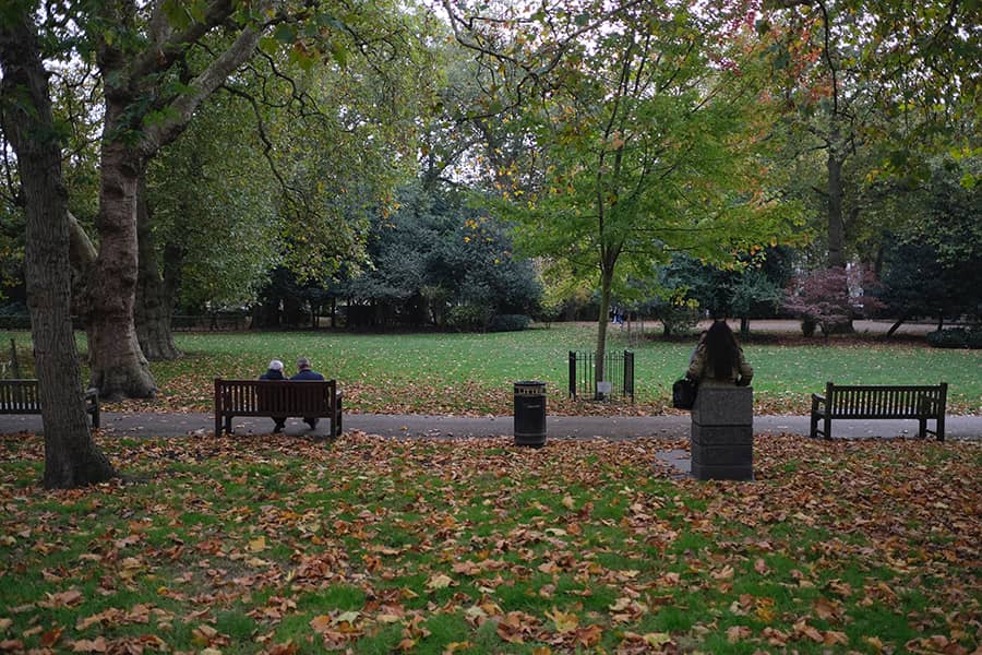 Parque Londres otoño
