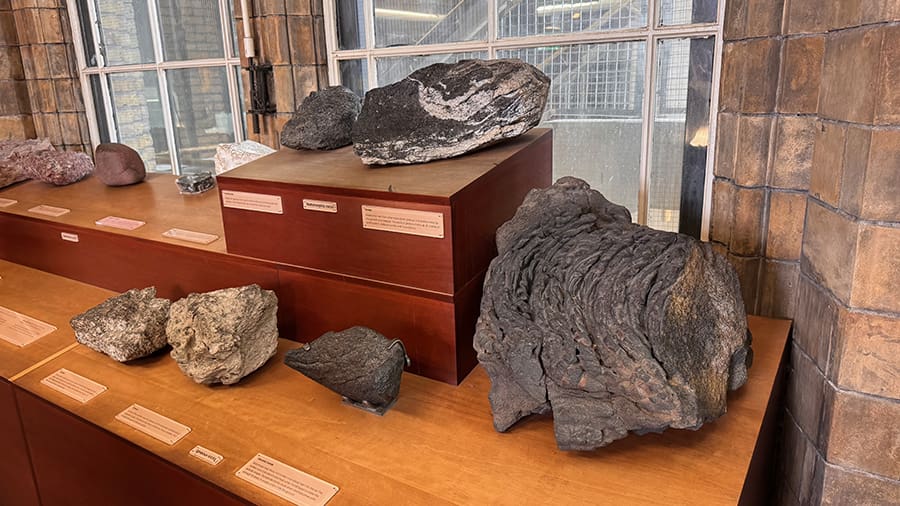 Colección de minerales