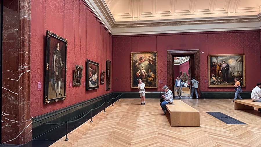 National Gallery zona violeta