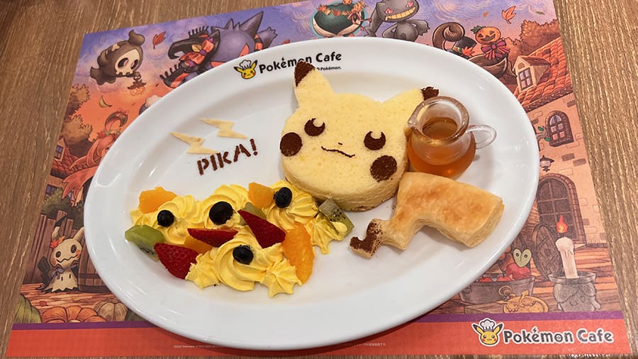 Platos del Pokemon café
