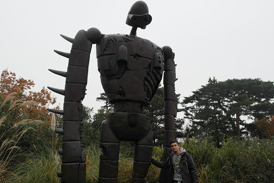 El día de la visita al Museo Studio Ghibli