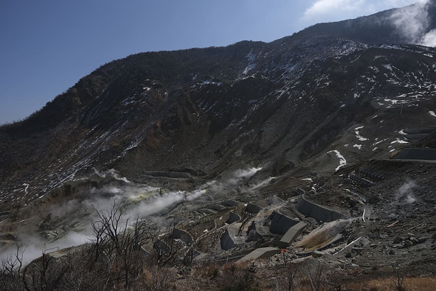 Valle del Infierno en Hakone