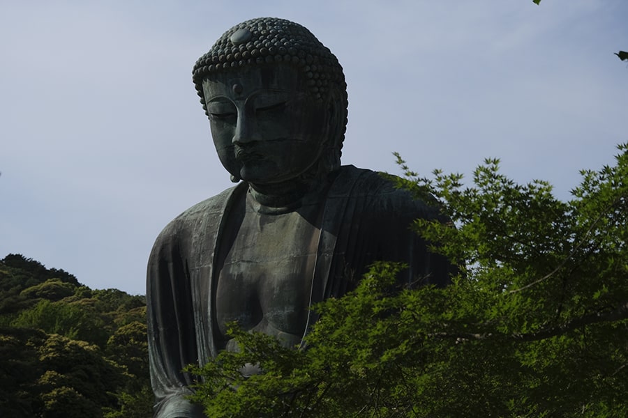 Gran buda Daibutsu en Kotoku in